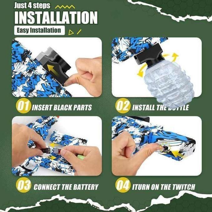 Bubble gell electric toy gun