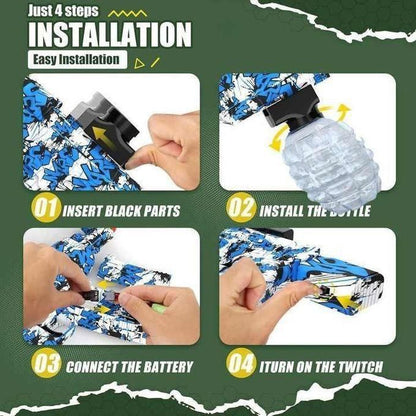 Bubble gell electric toy gun