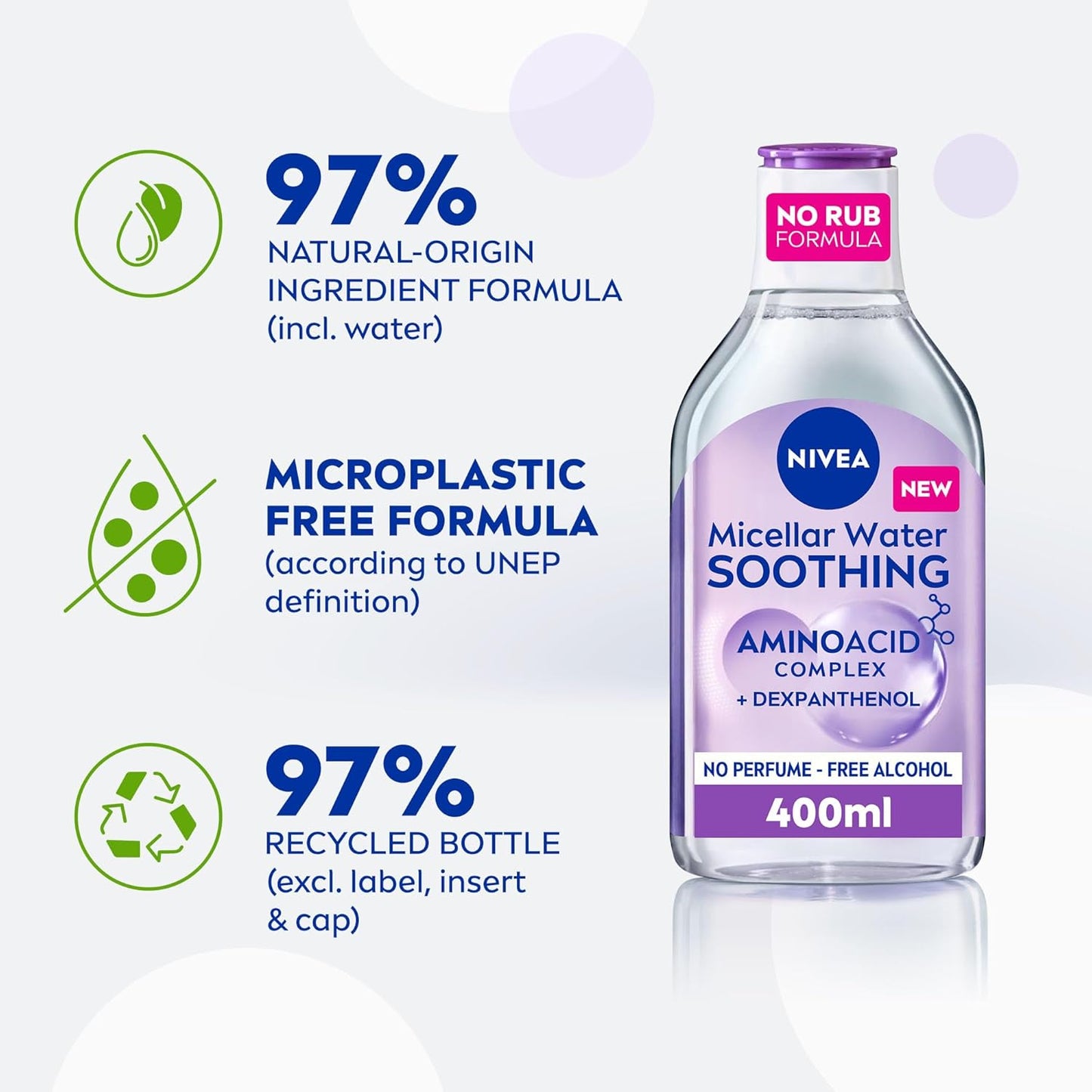 NIVEA Micellar Water Rose Care 400ml