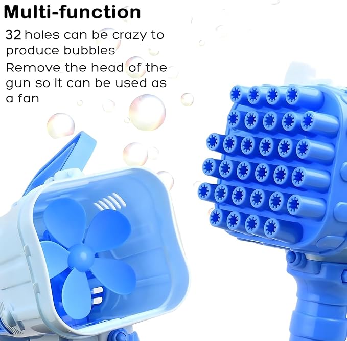 ماكينة فقاعات صابون شكل صاروخ