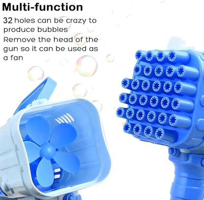 ماكينة فقاعات صابون شكل صاروخ