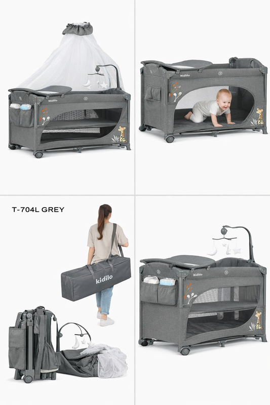 🩶 سرير أطفال Kidilo 🩶