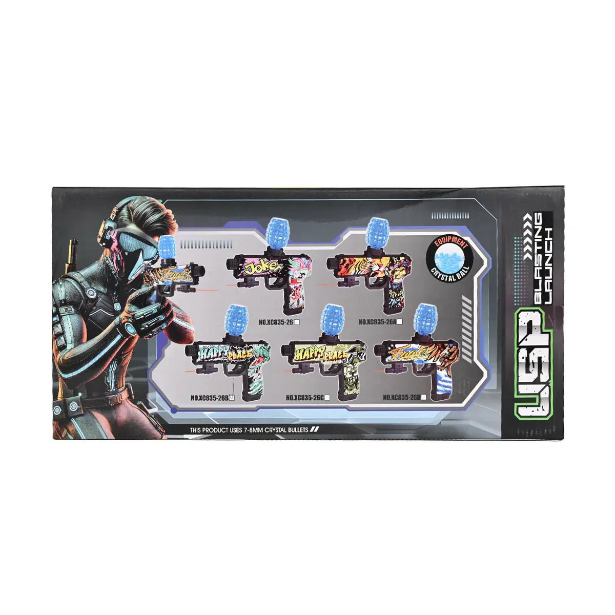 bubble-electric- toy -gun-mask