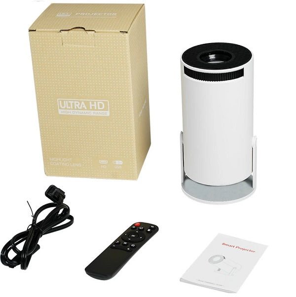 🎬 بروجيكتور عرض منزلي ذكي – تجربة سينما في بيتك