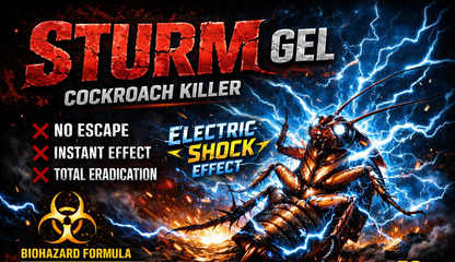 استرم جيل – الحل النهائي للقضاء على الصراصير Sturm gell